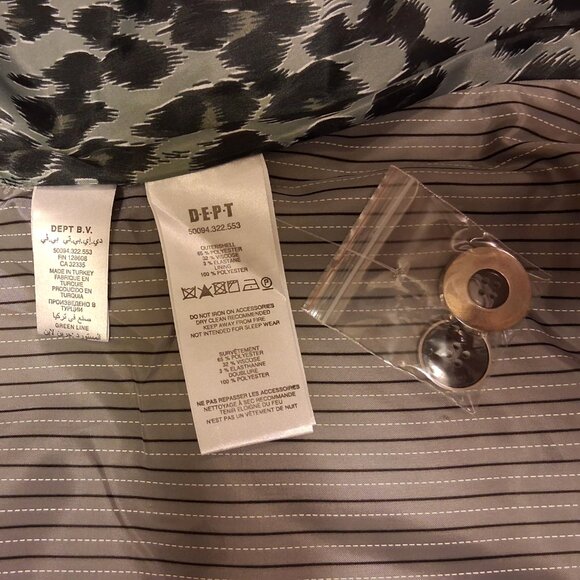 NWT DEPT Women's High Quality Gray Soft Fabric Gray Blazer Jacket Size S 4 - Picture 15 of 15